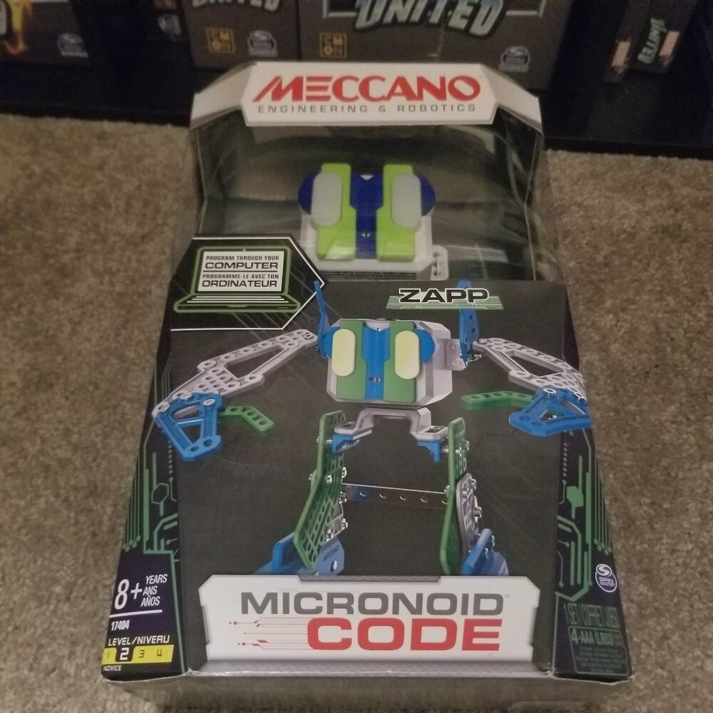 Meccano Engineering & Robotics Micronoid Code Z.A.P.P..